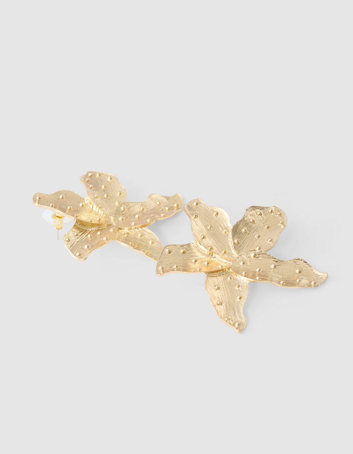 Blumen-Ohrringe Gold SHOEBY ACCESSOIRES