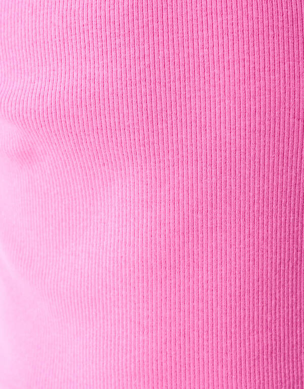 Rippen-Kropf-Oberteil Rosa SHOEBY GIRLS