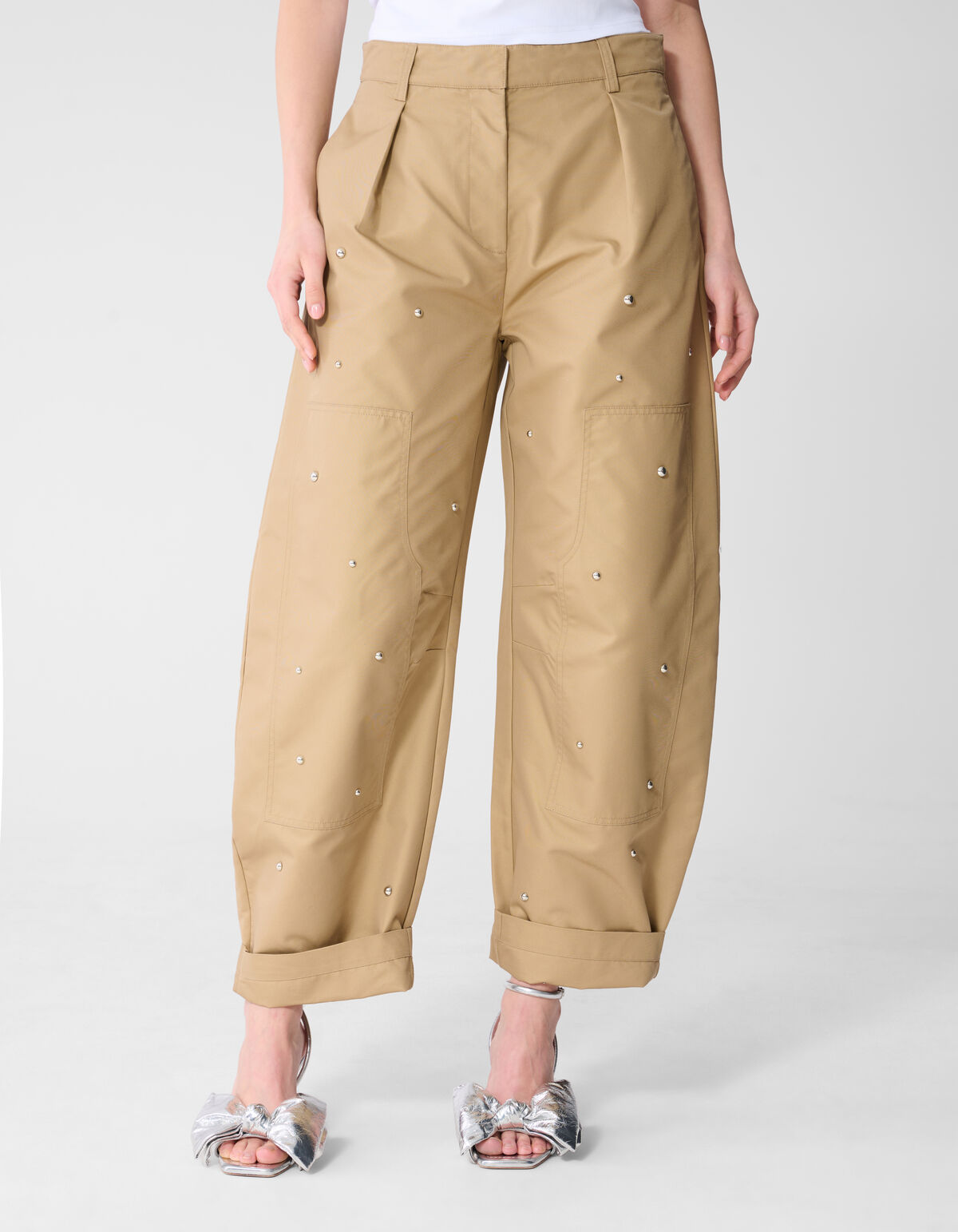 Studs Balloon Fit Hose Sand SHOEBY WOMEN