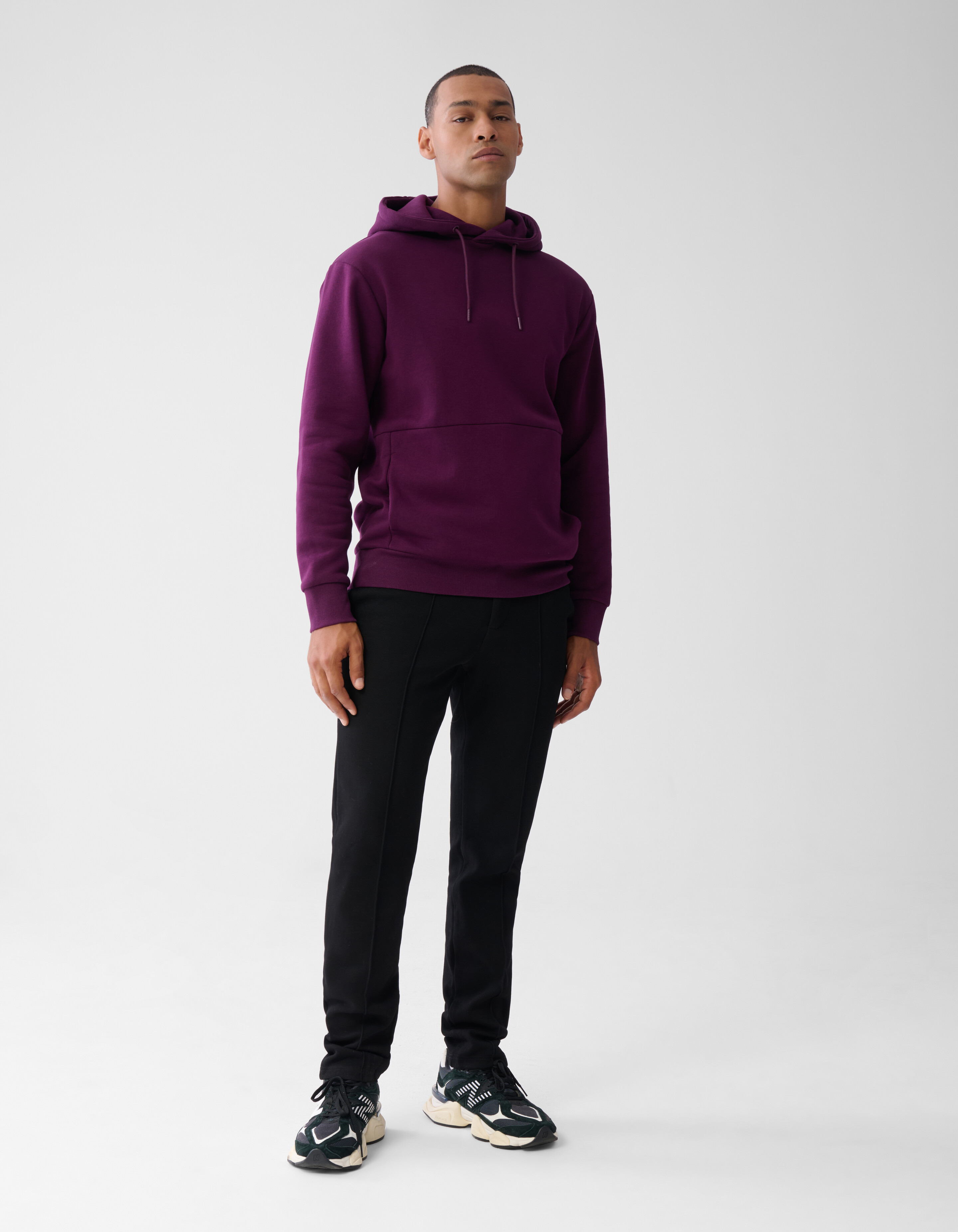 Piqué-Hose Schwarz SHOEBY MEN