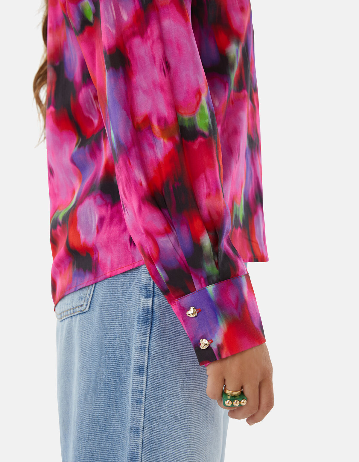 Bedruckte Bluse Pink By Lizzy SHOEBY WOMEN