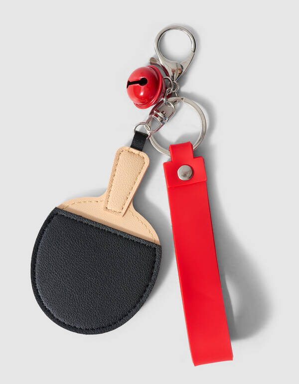 Pingpong Schl&uuml;sselanh&auml;nger Rot SHOEBY ACCESSOIRES