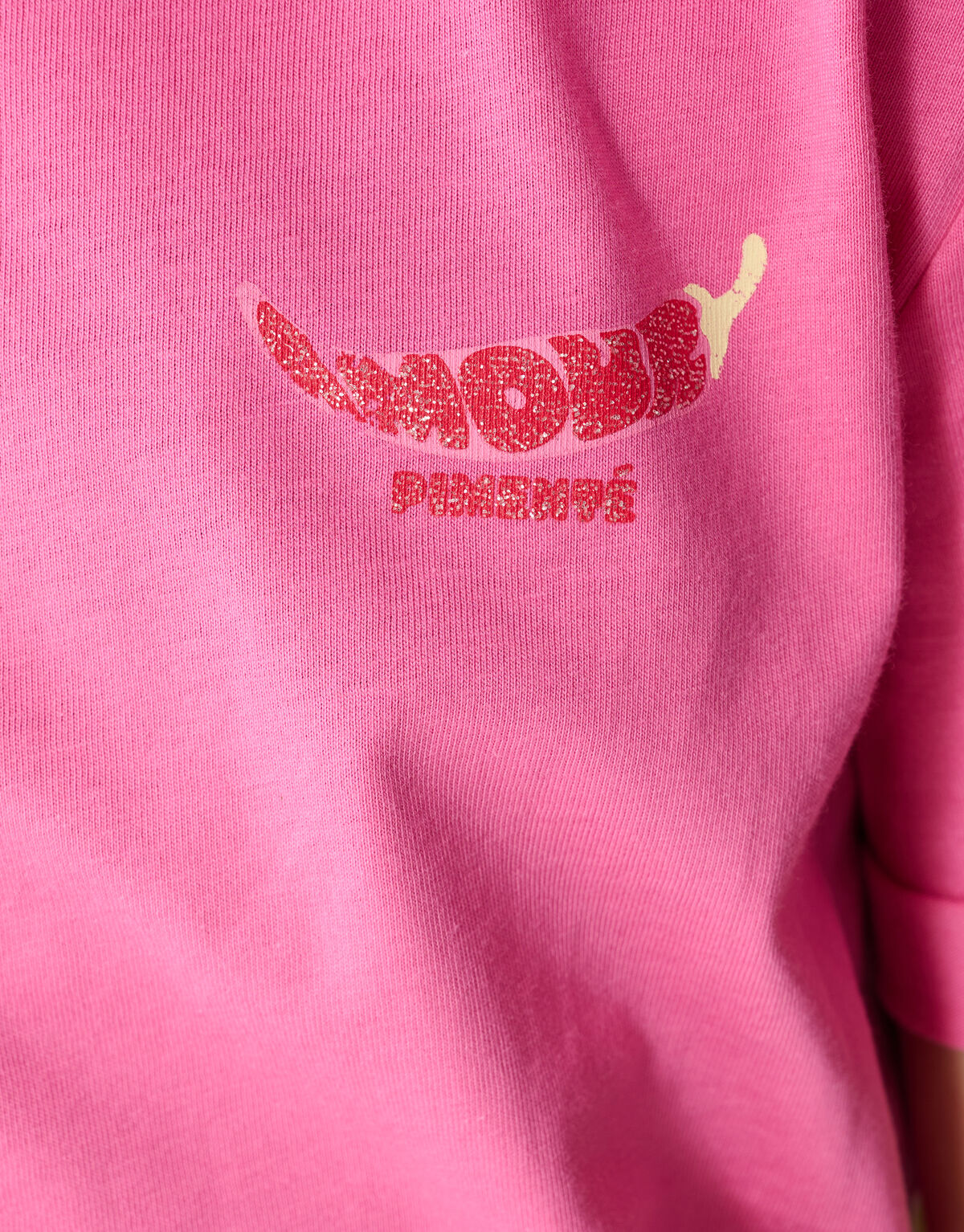 Amour Pimente Artwork T-Shirt Rosa SHOEBY GIRLS