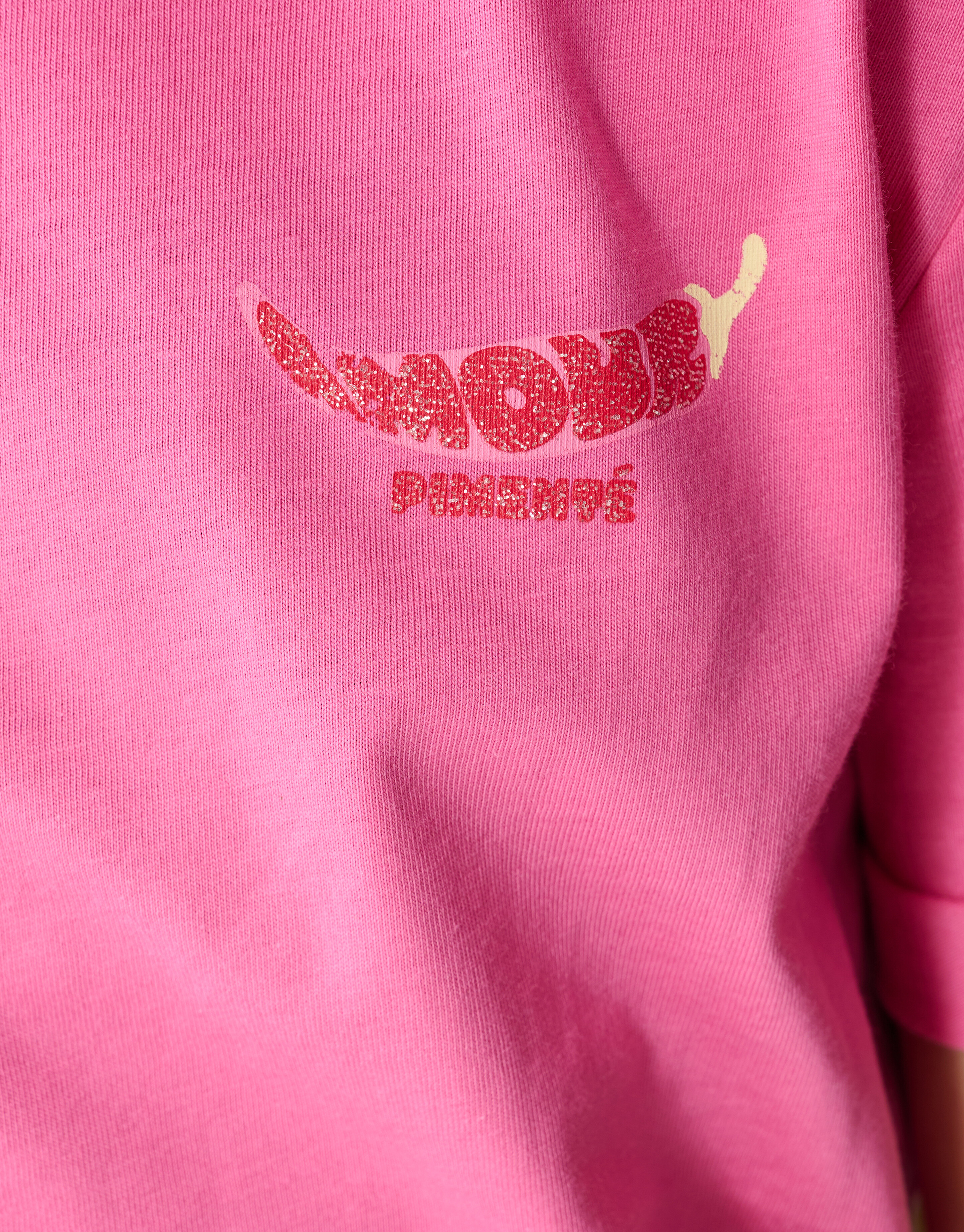 Amour Pimente Artwork T-Shirt Rosa SHOEBY GIRLS