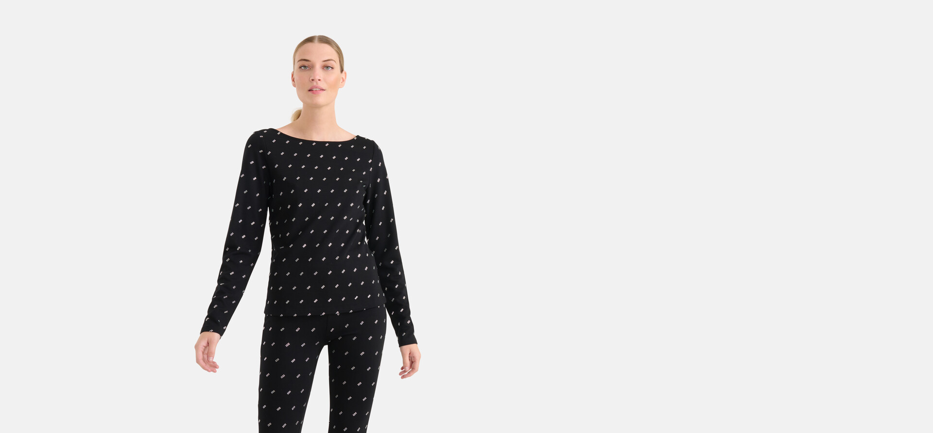 Strass-Top Schwarz von Mieke SHOEBY WOMEN