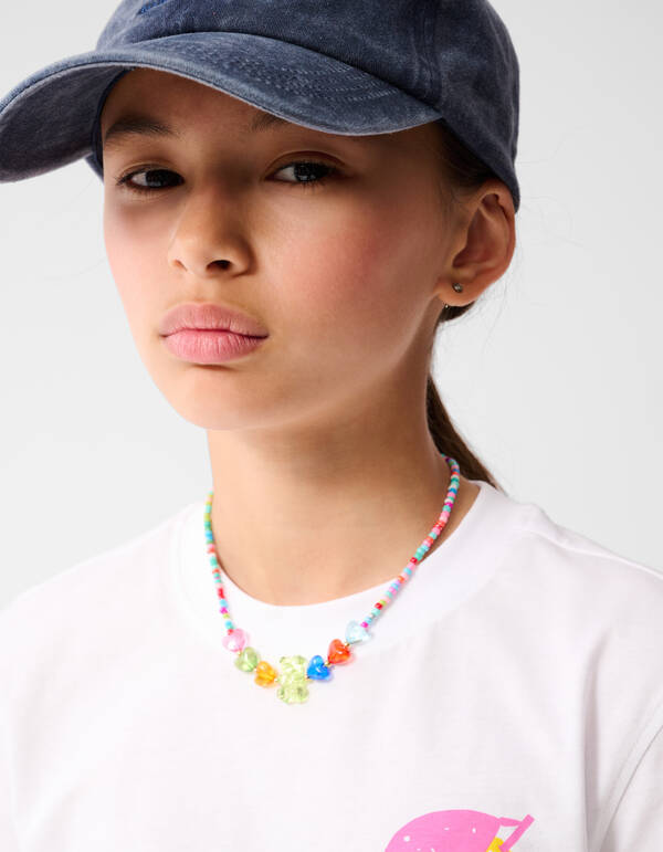 Exotisches Kunstwerk T-shirt Wit SHOEBY GIRLS