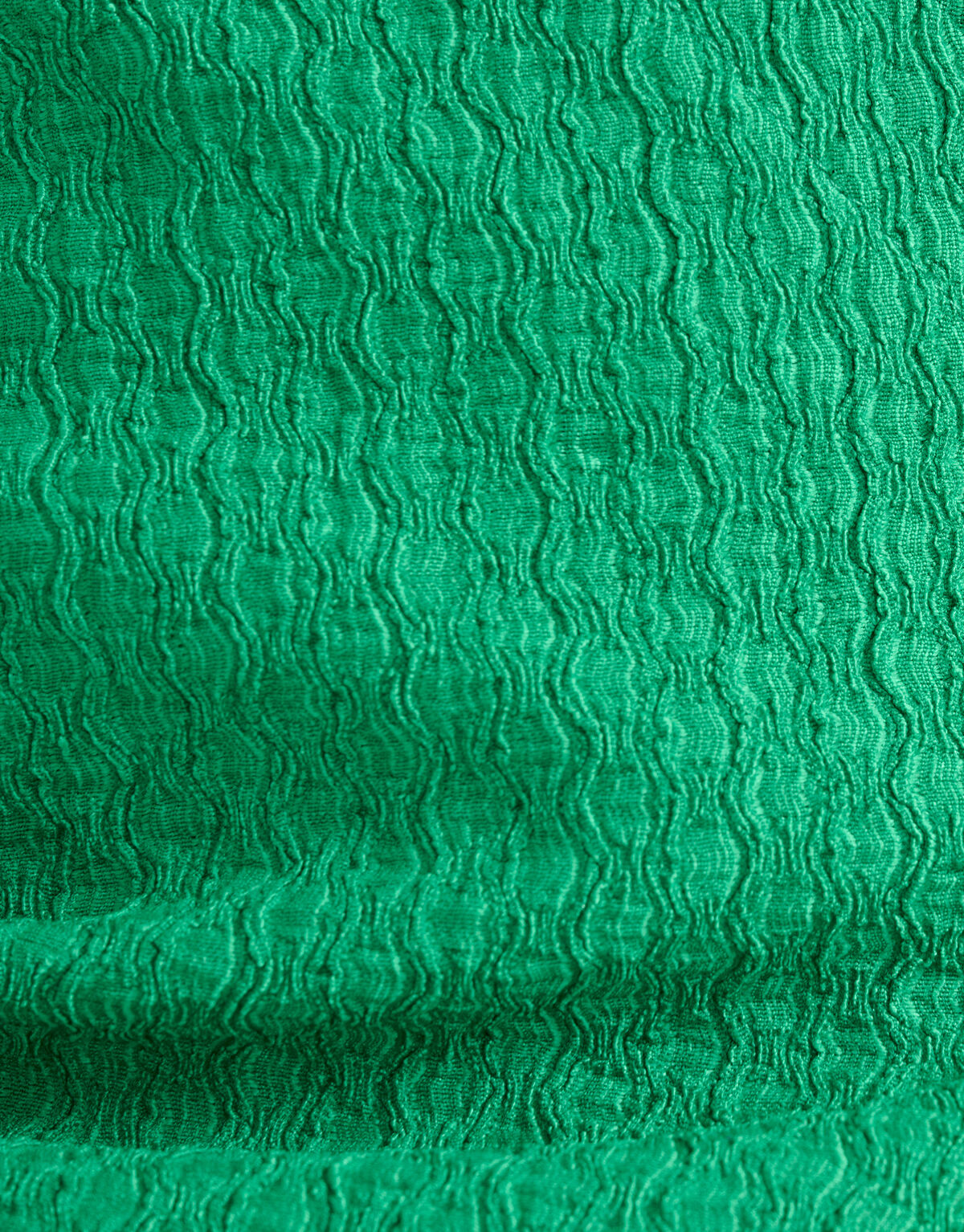 Crinkle Wrap Top Grün SHOEBY WOMEN