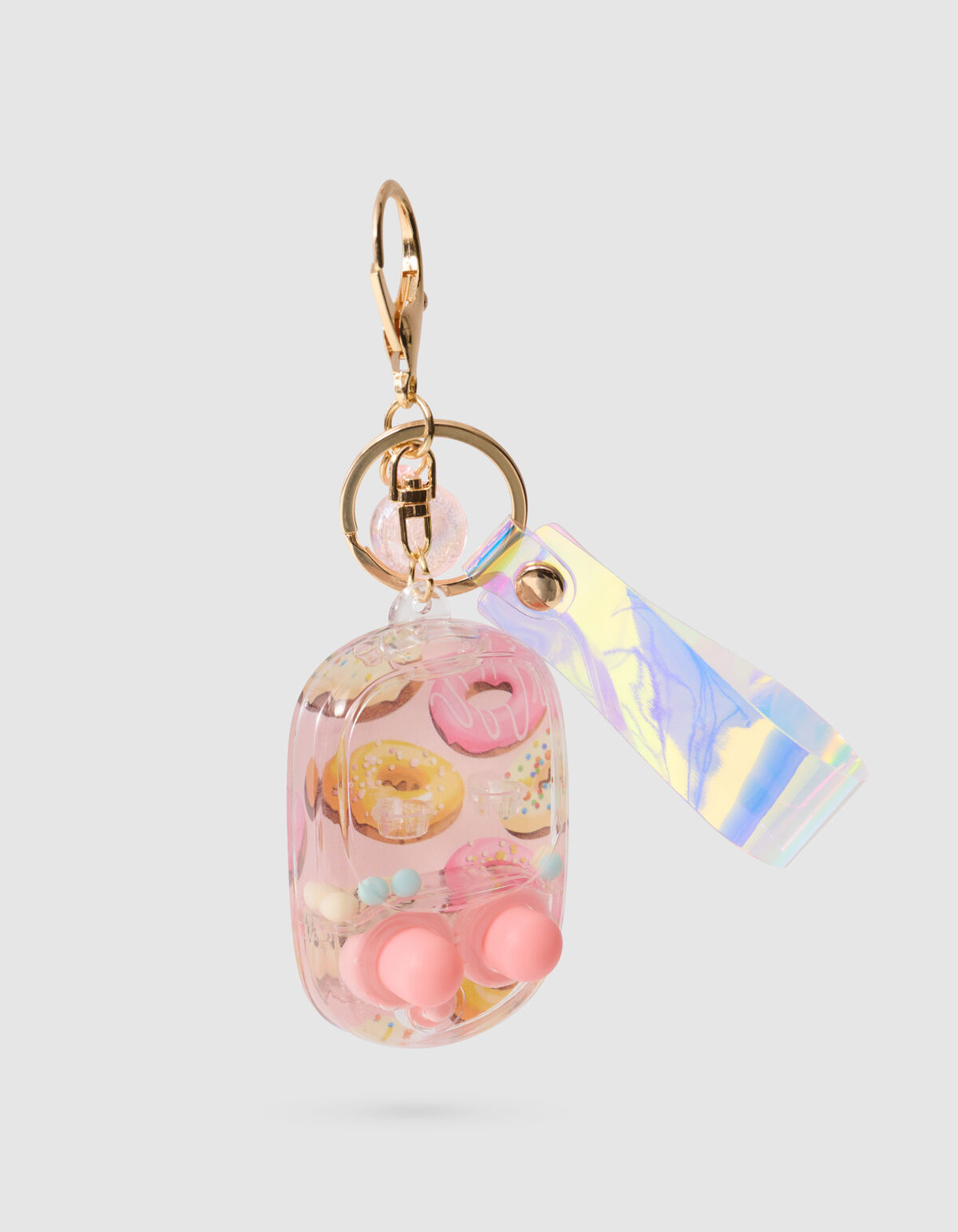 Donut Schlüsselanhänger Hellrosa SHOEBY ACCESSOIRES