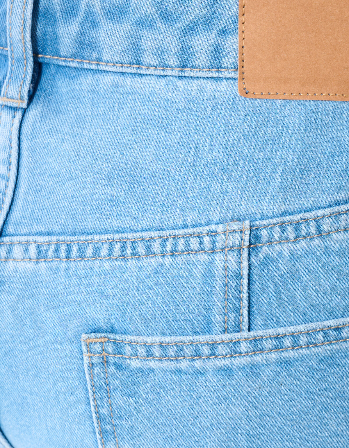 Faltenhose Baggy Fit Jeans Hellblau SHOEBY WOMEN