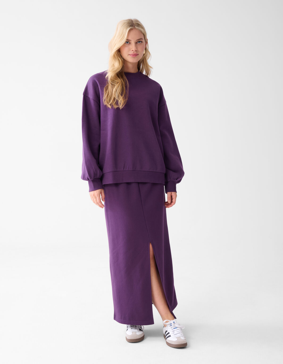 Set Pullover Dunkelviolett SHOEBY WOMEN