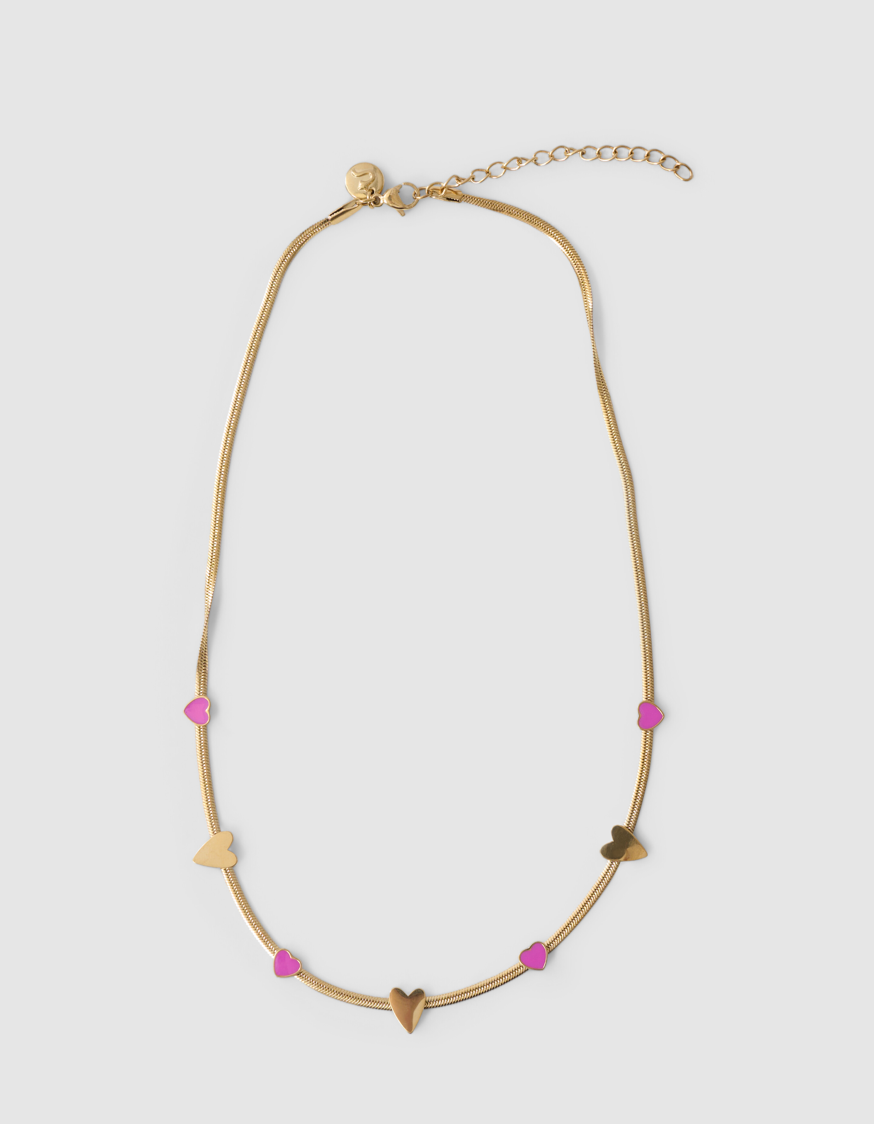 Herz-Halskette Gold SHOEBY ACCESSOIRES