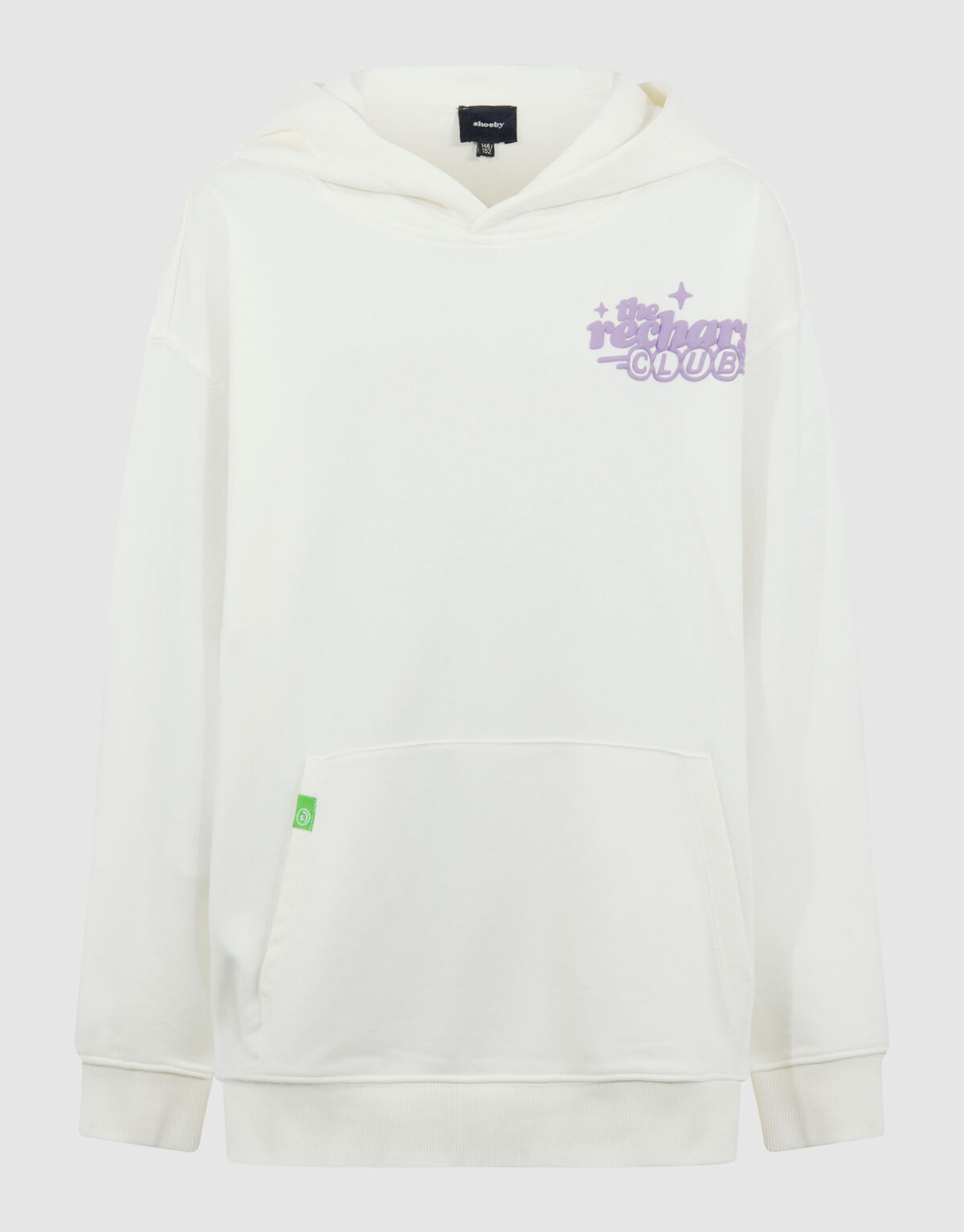 Recharged Artwork Hoodie Off White SHOEBY BOYS