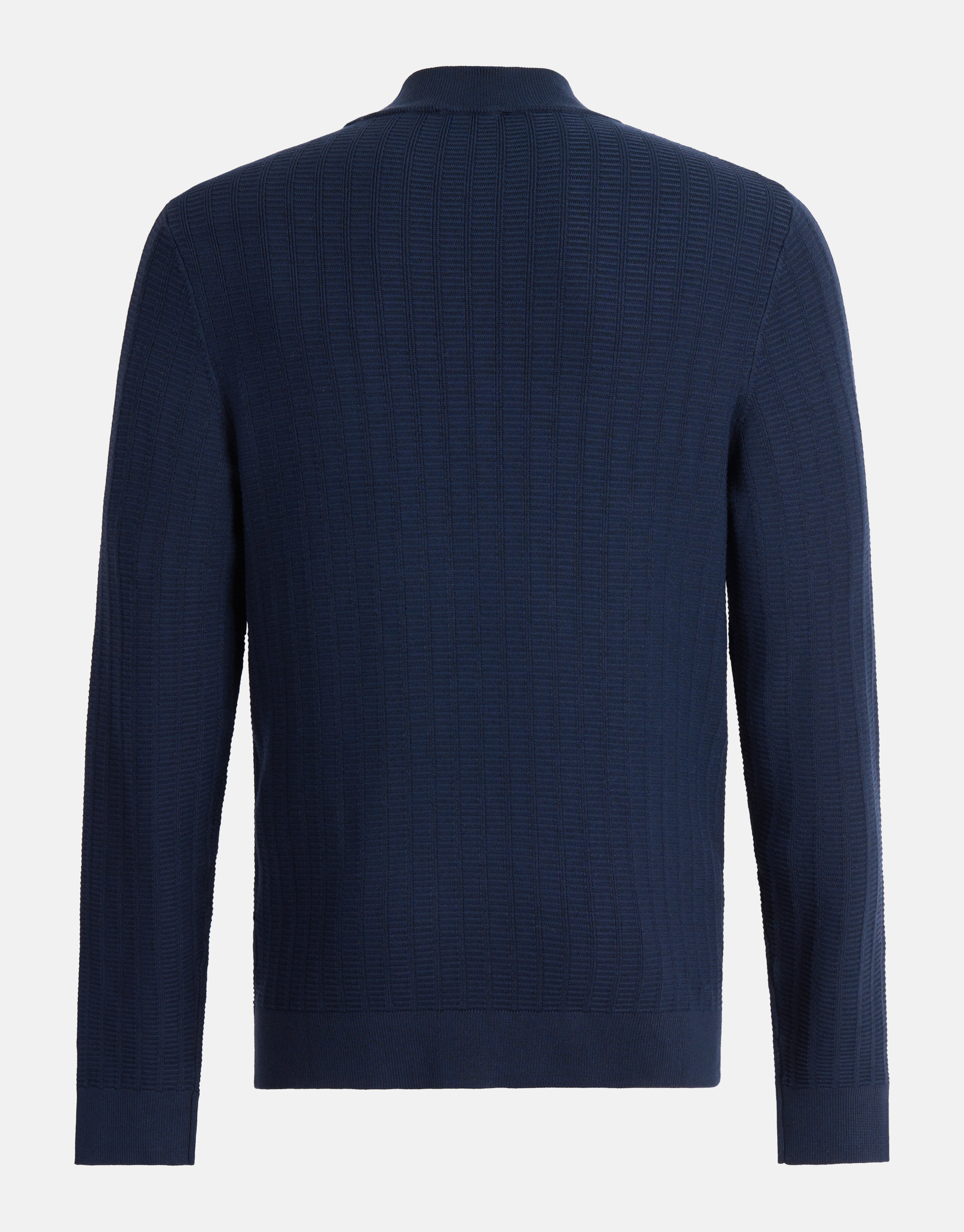 Struktur Pullover Dunkelblau SHOEBY MEN