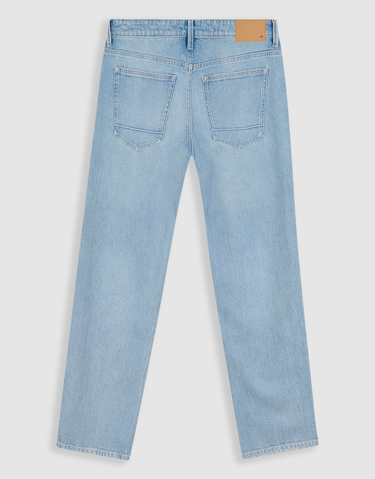 Straight Fit Jeans Gebleicht L32 SHOEBY MEN