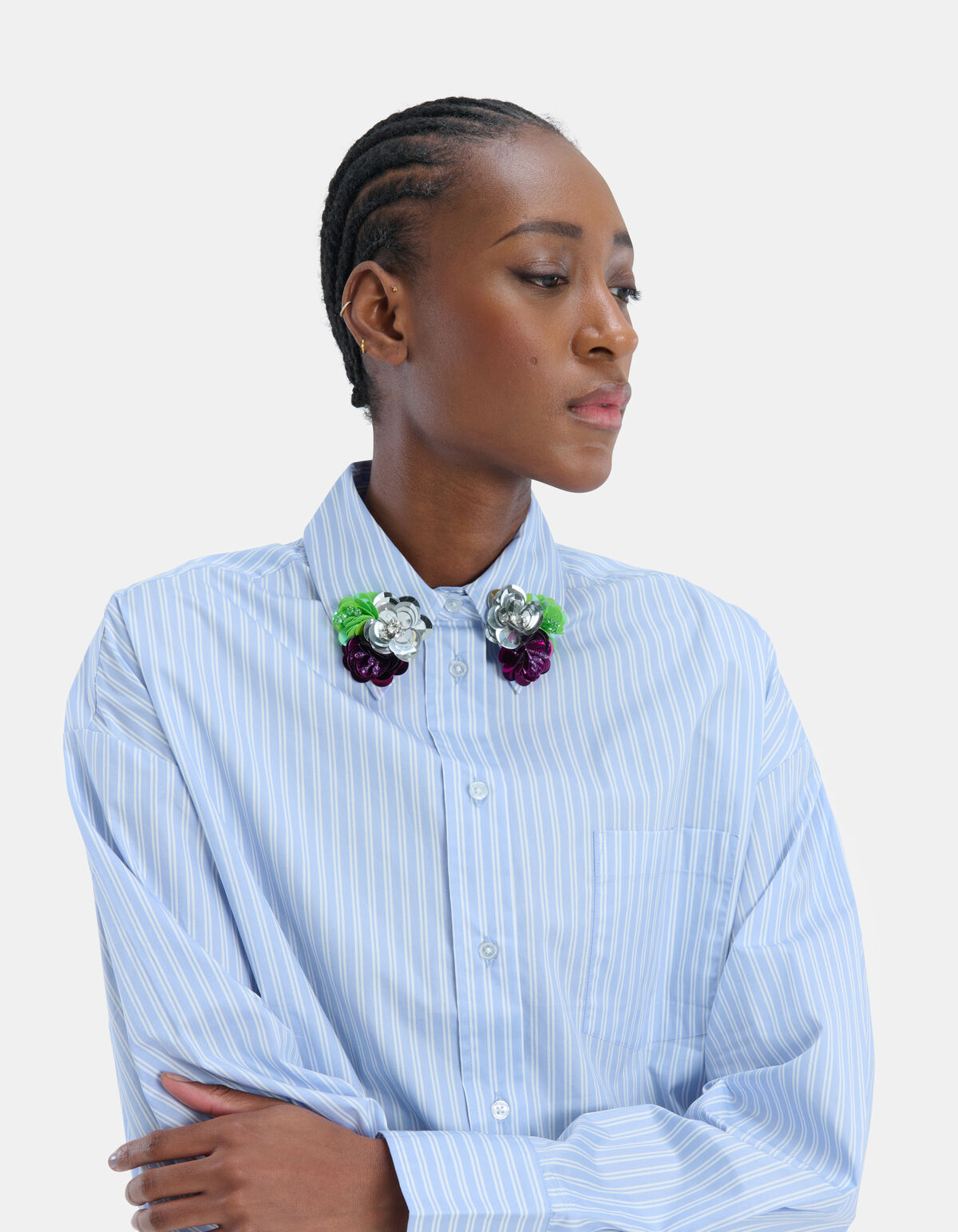 Pin Applikationsbluse EKSEPT