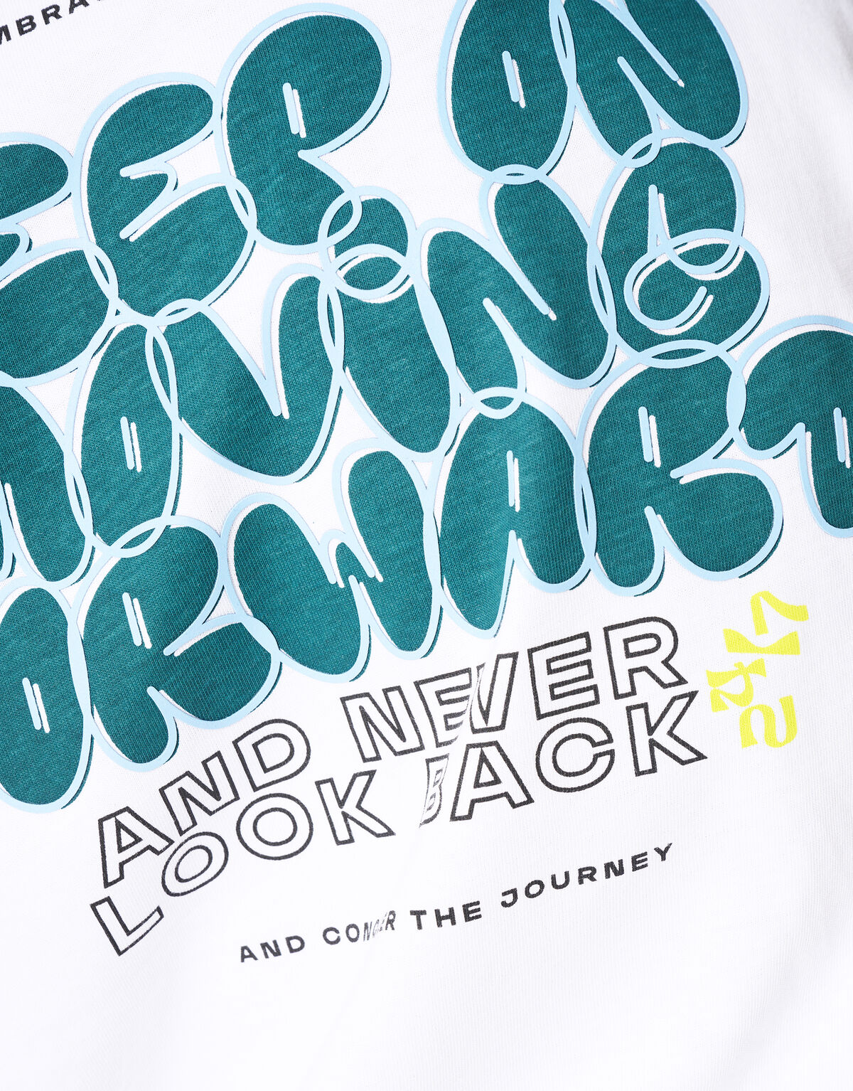 Artwork T-shirt Wit SHOEBY BOYS