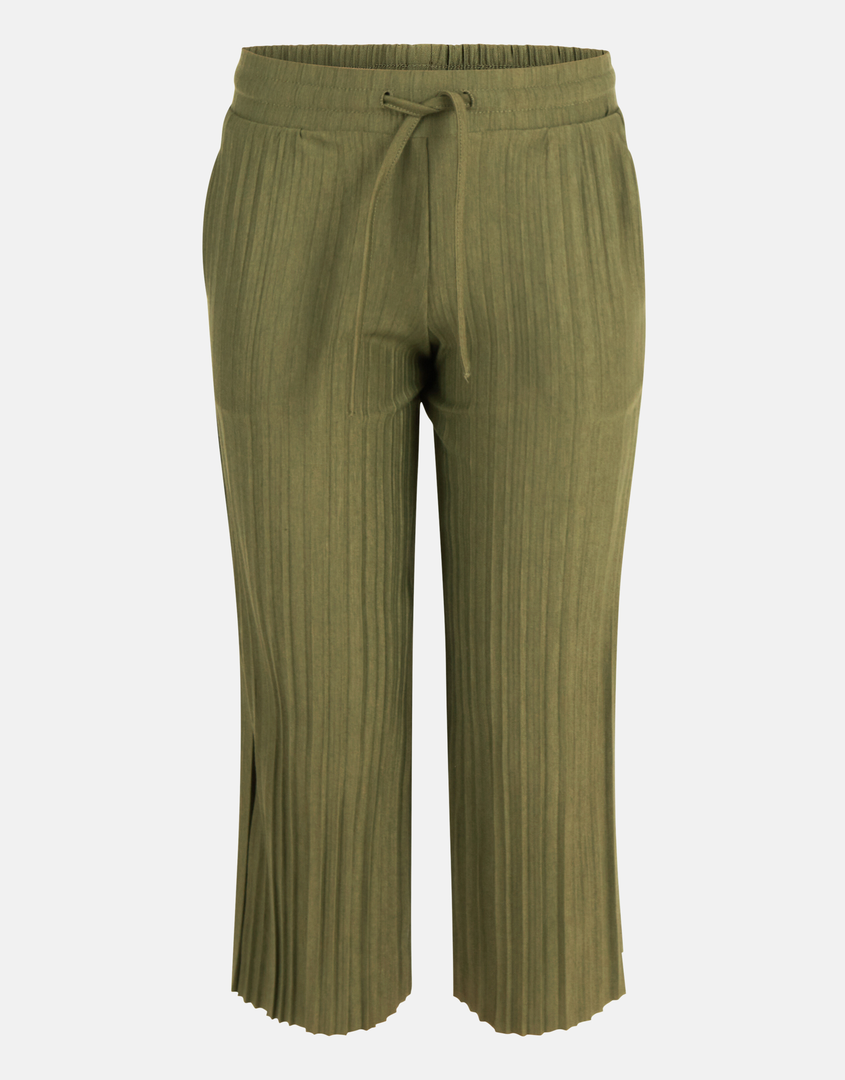 Plisse Palazzo-Hose Dunkelgrün SHOEBY GIRLS