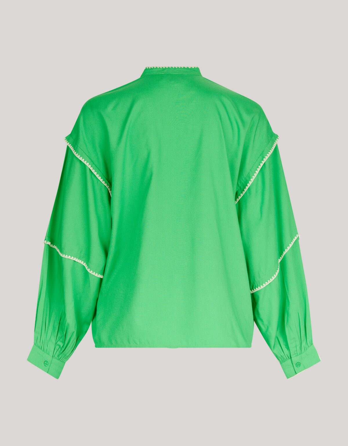 Stickerei Bluse Gr&uuml;n SHOEBY WOMEN