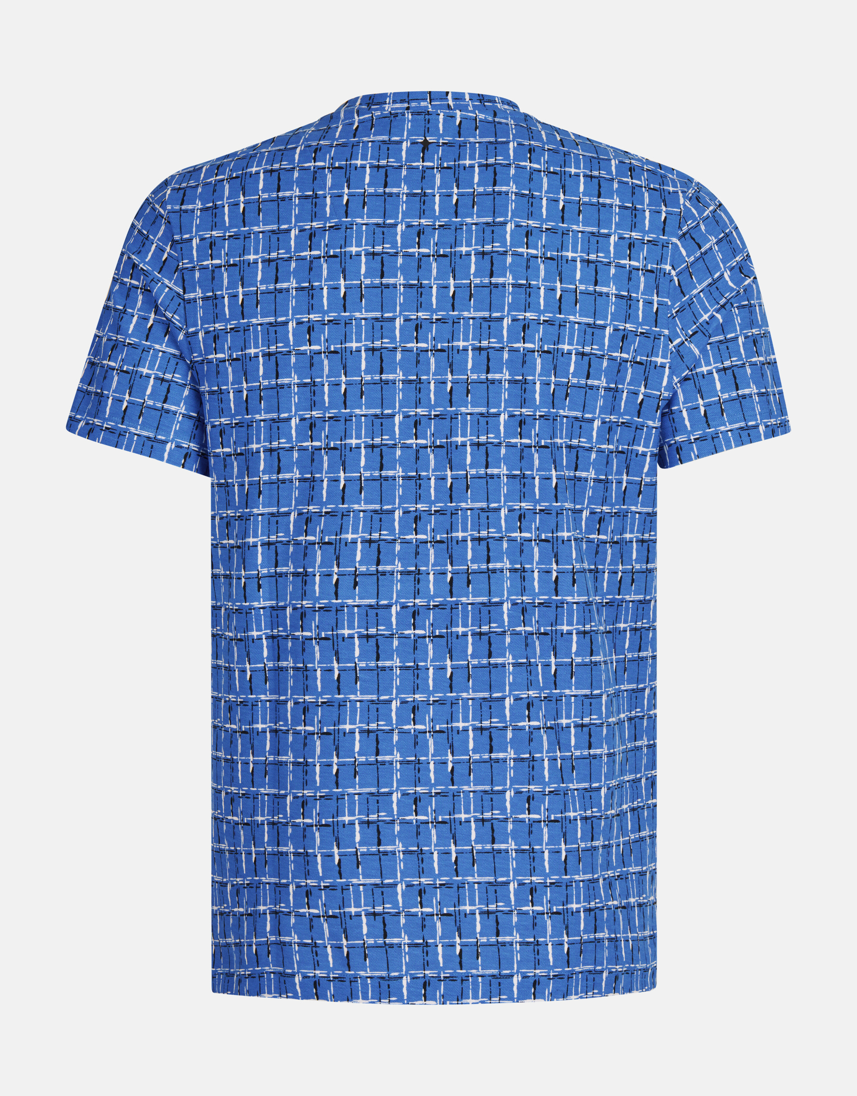 Bedrucktes T-shirt Blau SHOEBY MEN