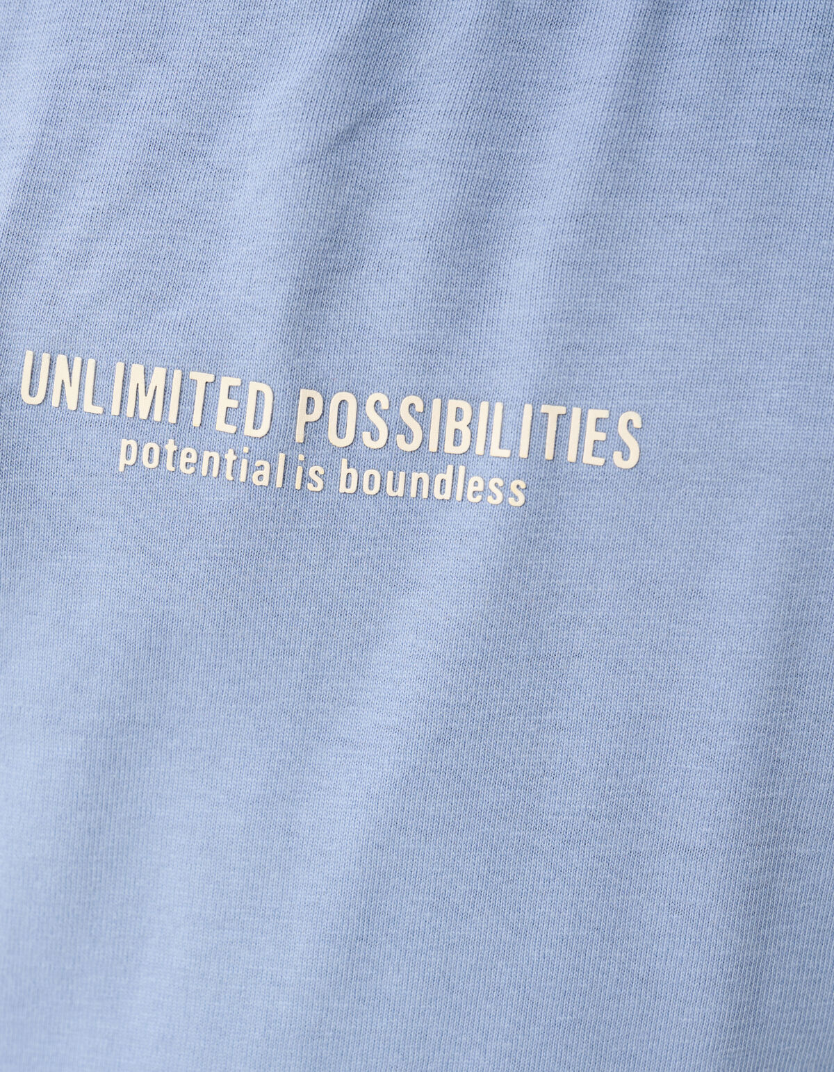 Text Artwork T-shirt Blau SHOEBY BOYS