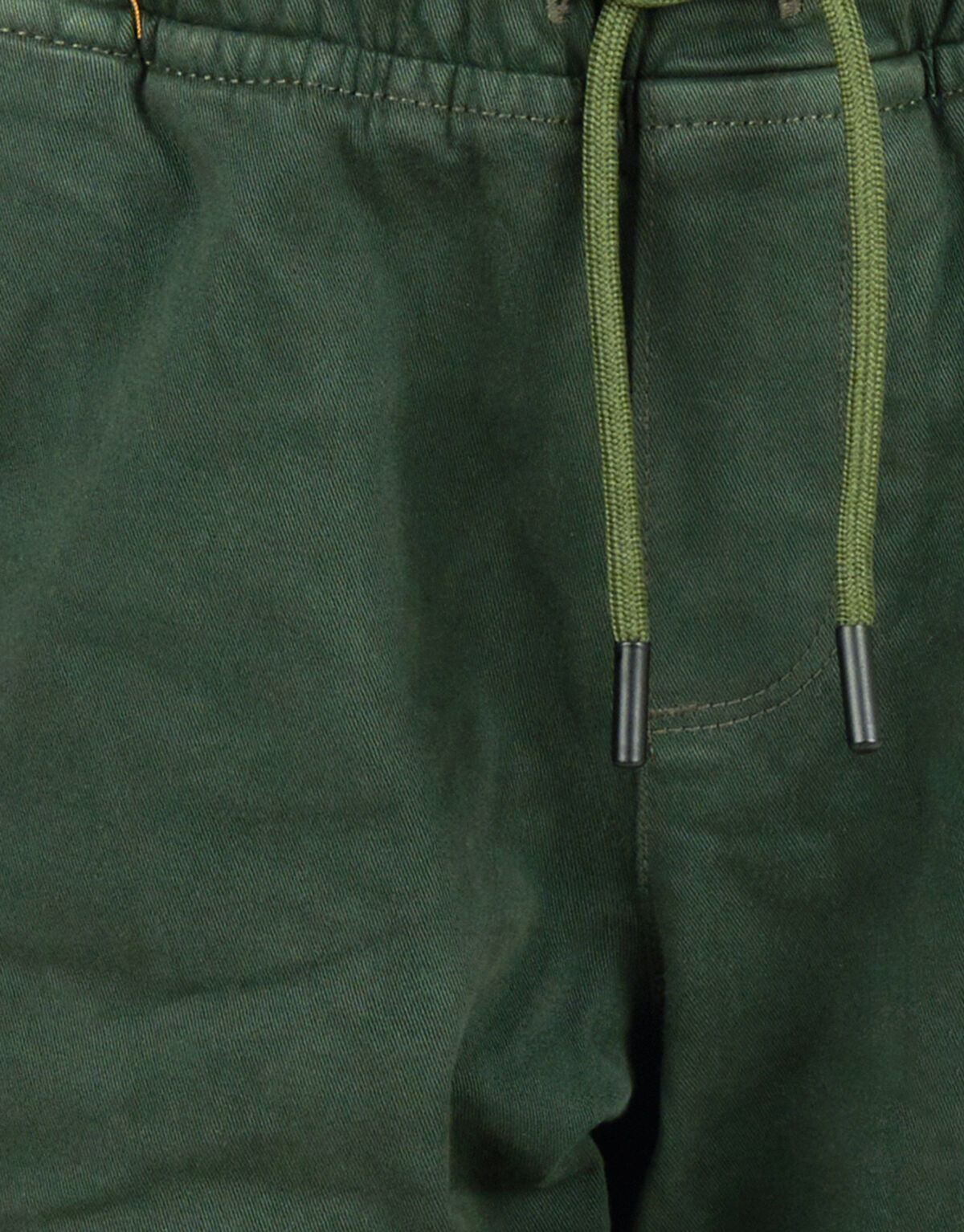 Lässige Twill-Hose Dunkelgrün SHOEBY BOYS