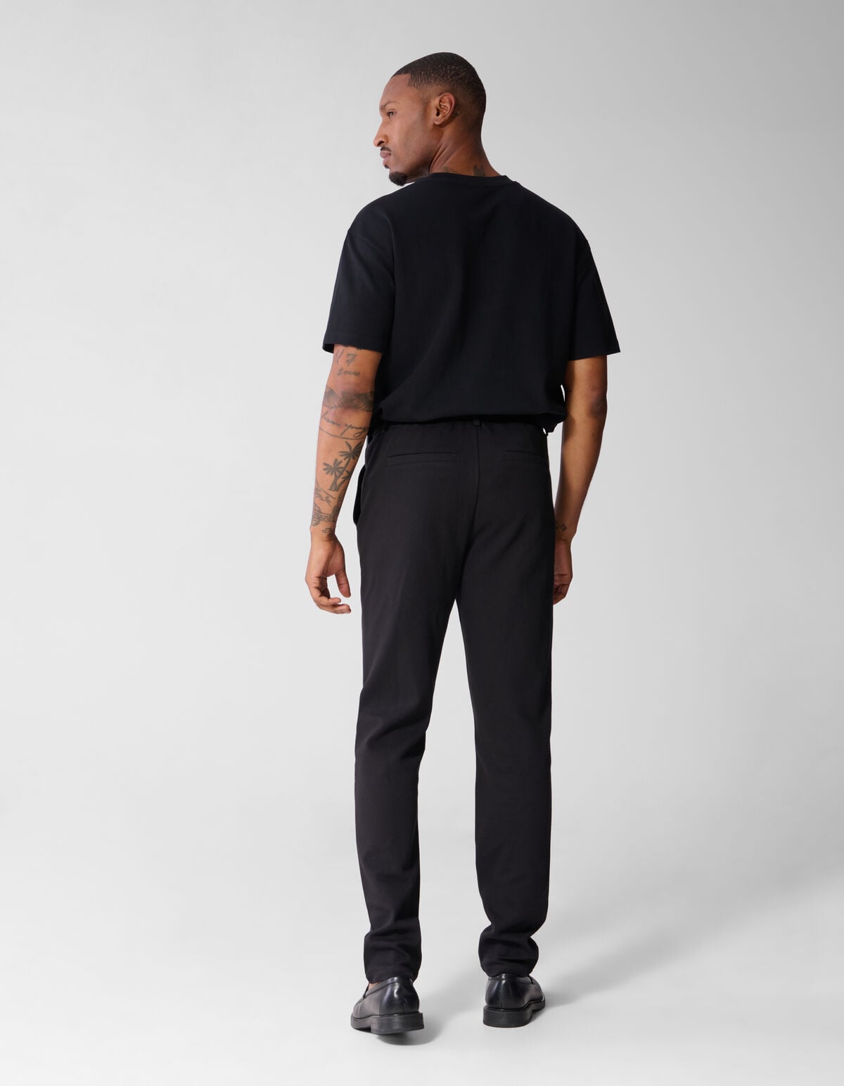 Strukturhose Schwarz SHOEBY MEN