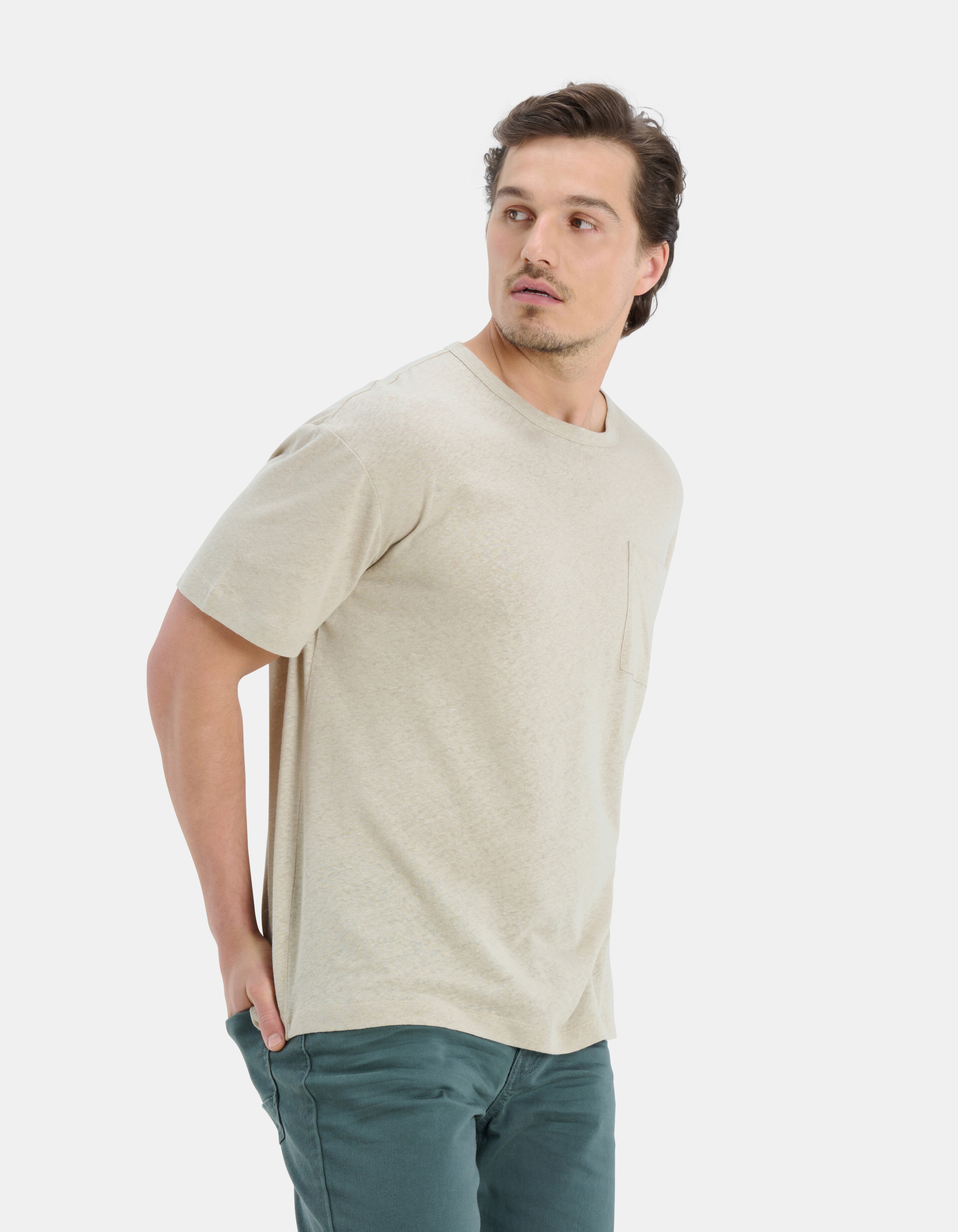 Leinen T-Shirt REFILL