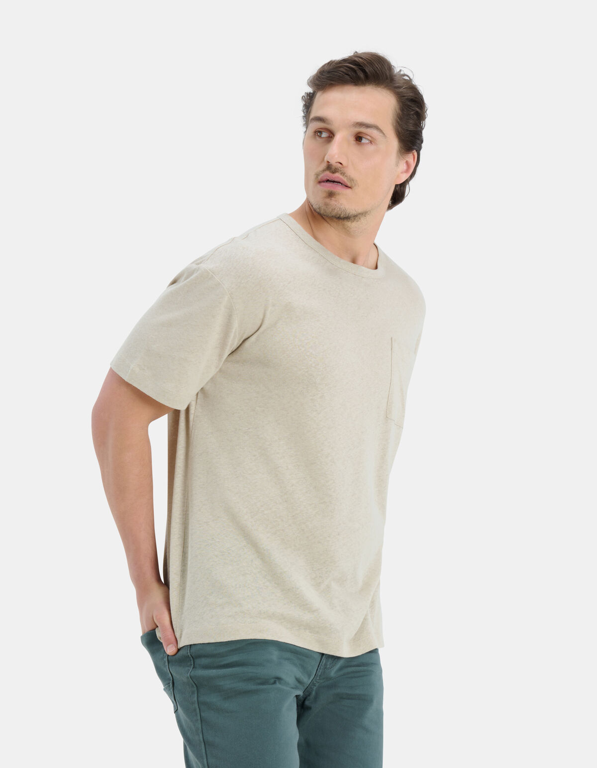 Leinen T-Shirt REFILL