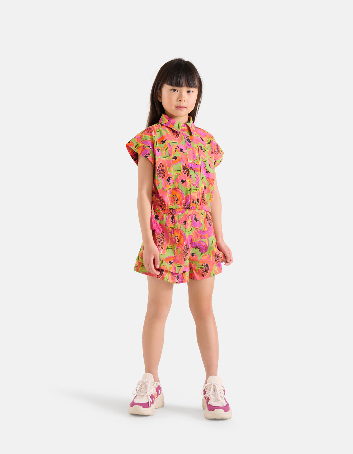 Papaya-Bluse Grün SHOEBY GIRLS