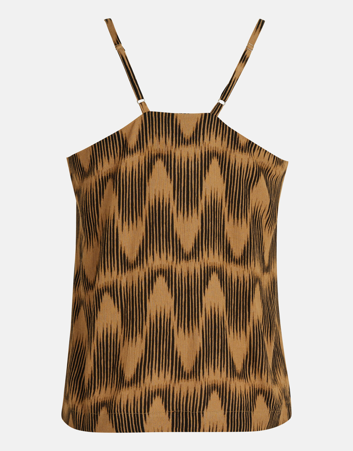 Crinkle Singlet Braun SHOEBY WOMEN