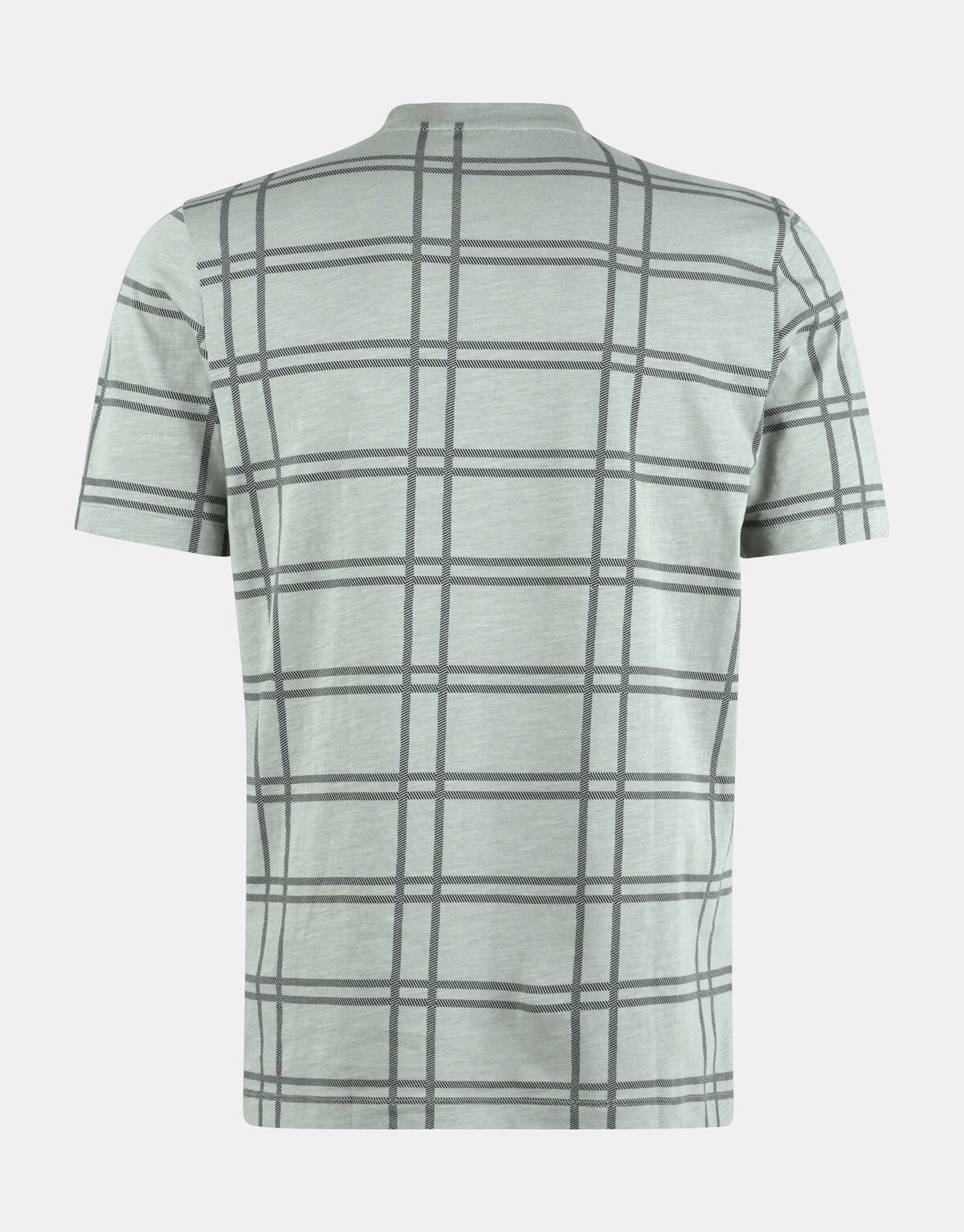 T-Shirt mit Karodruck REFILL