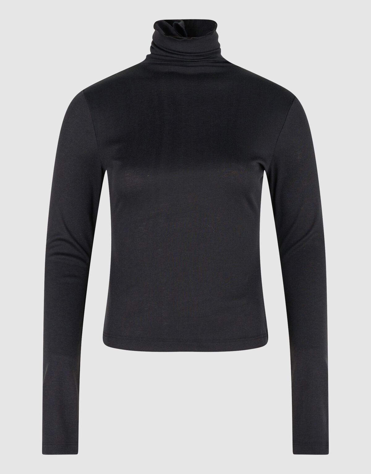 Col Neck Longsleeve Schwarz SHOEBY WOMEN