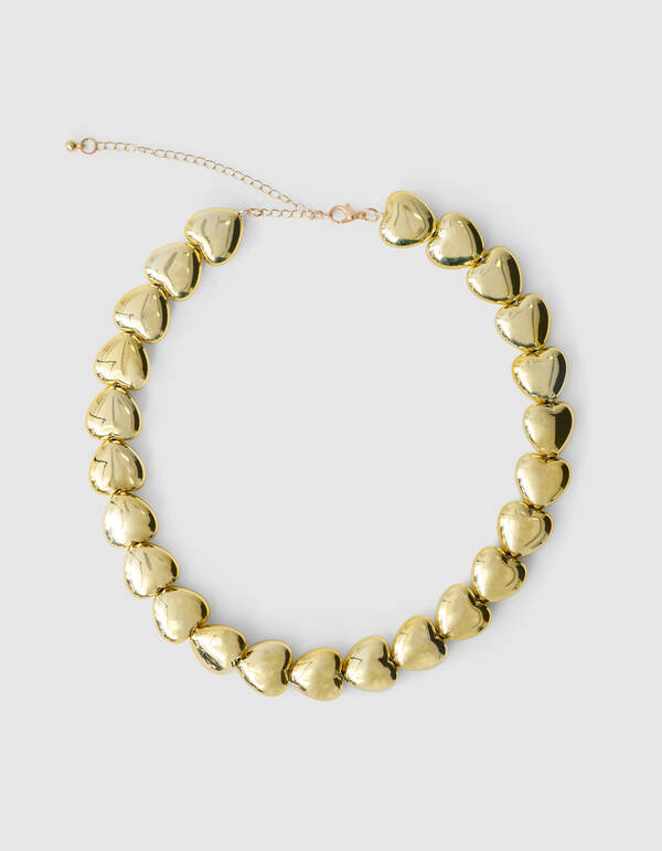 Herz Kette Gold SHOEBY ACCESSOIRES