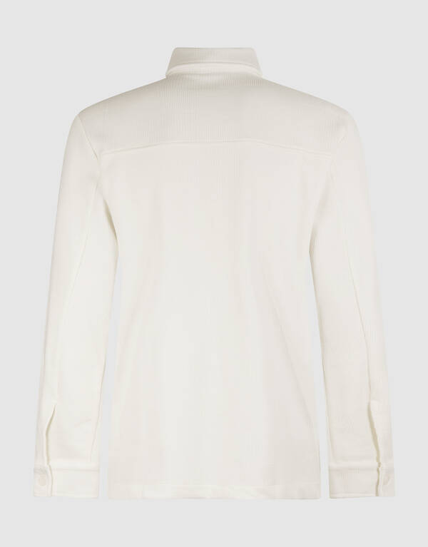Block Jersey Overshirt Off-White SHOEBY MEN