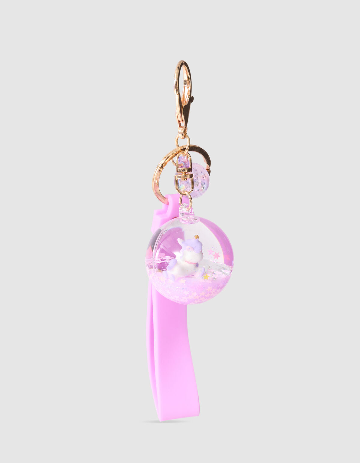 Einhorn Ball Schl&uuml;sselanh&auml;nger Lila SHOEBY ACCESSOIRES