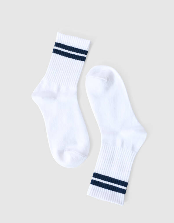 Wave Artwork Socken Schwarz SHOEBY ACCESSOIRES