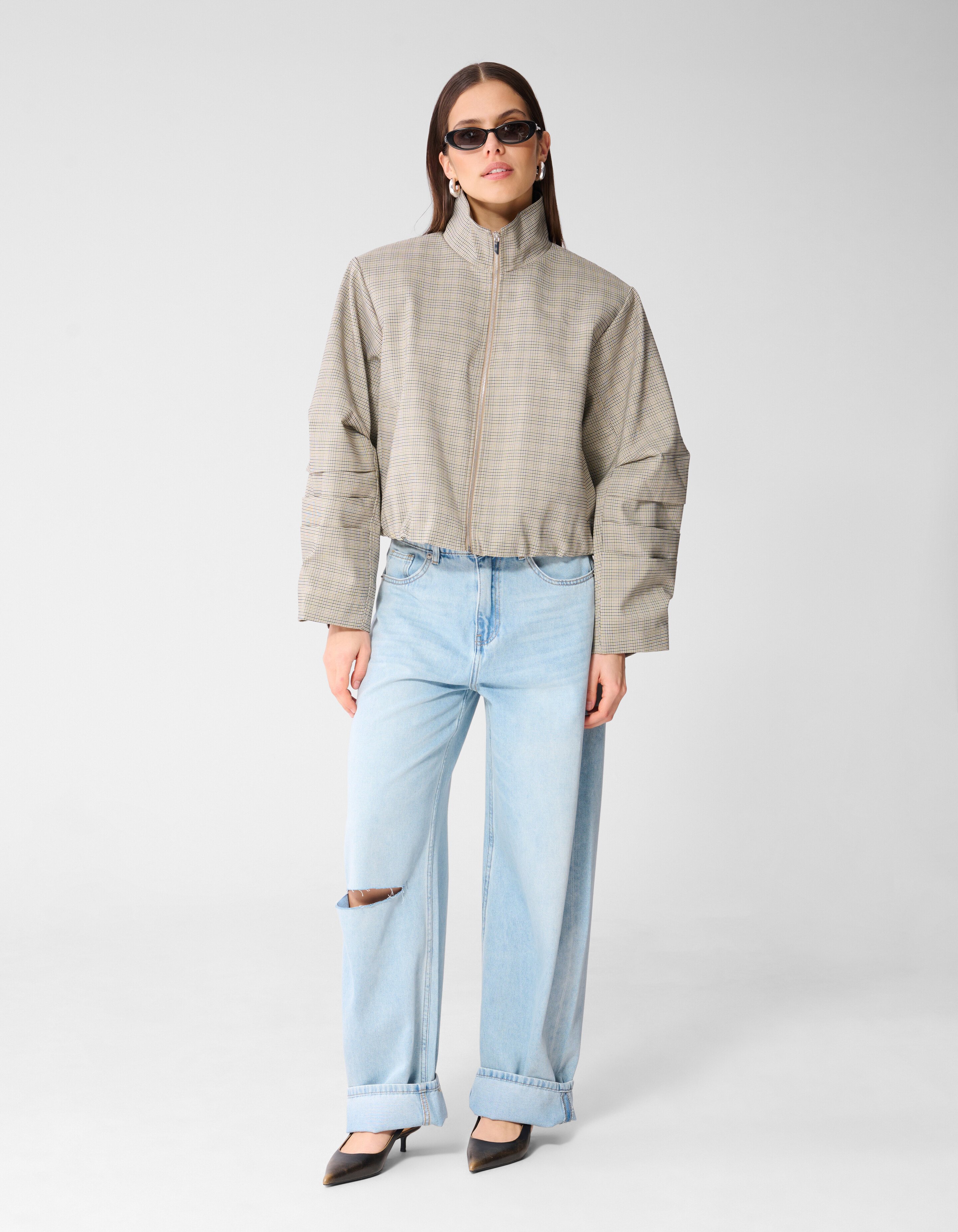 Oversized Ruiten Jack Hellbraun Von Monica SHOEBY WOMEN