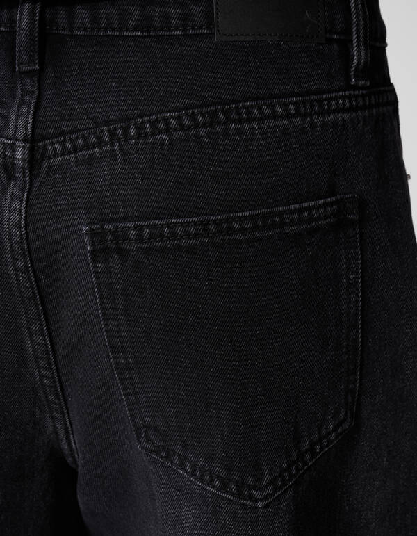 Barrel Jeans Washed Schwarz SHOEBY WOMEN