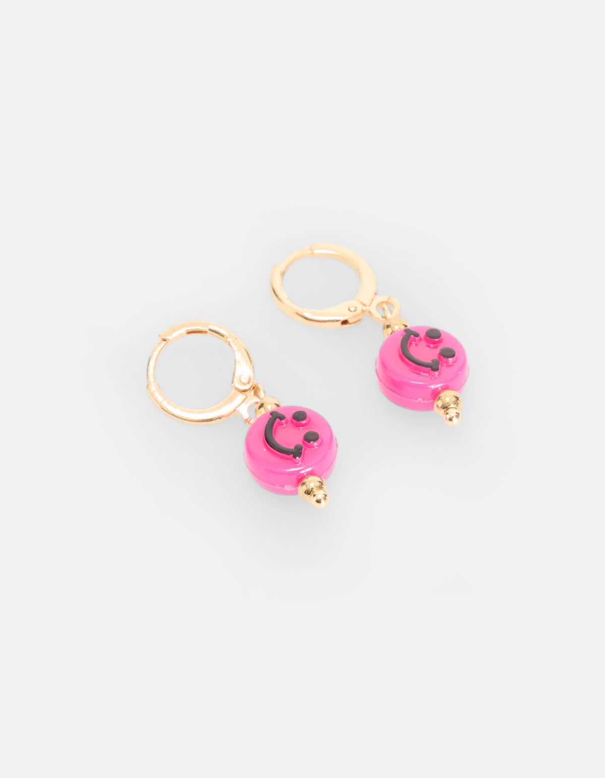 Ohrringe mit Smiley Rosa SHOEBY ACCESSOIRES