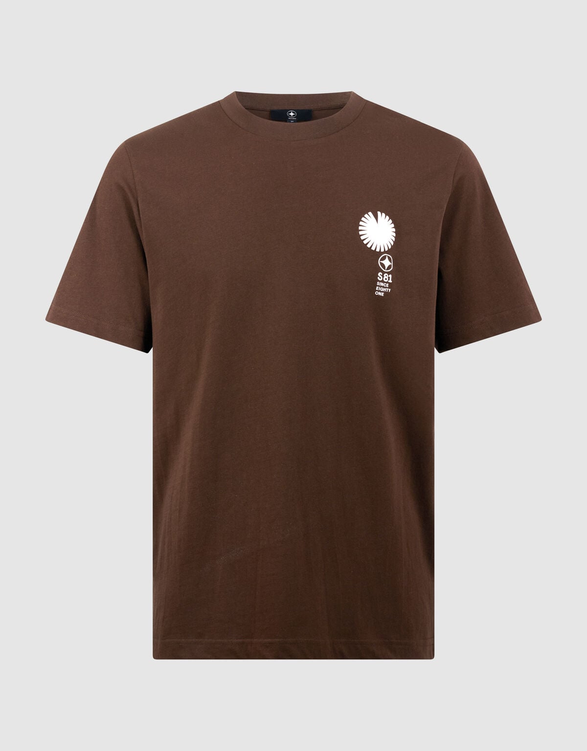 Radar Artwork T-Shirt Dunkelbraun SHOEBY MEN