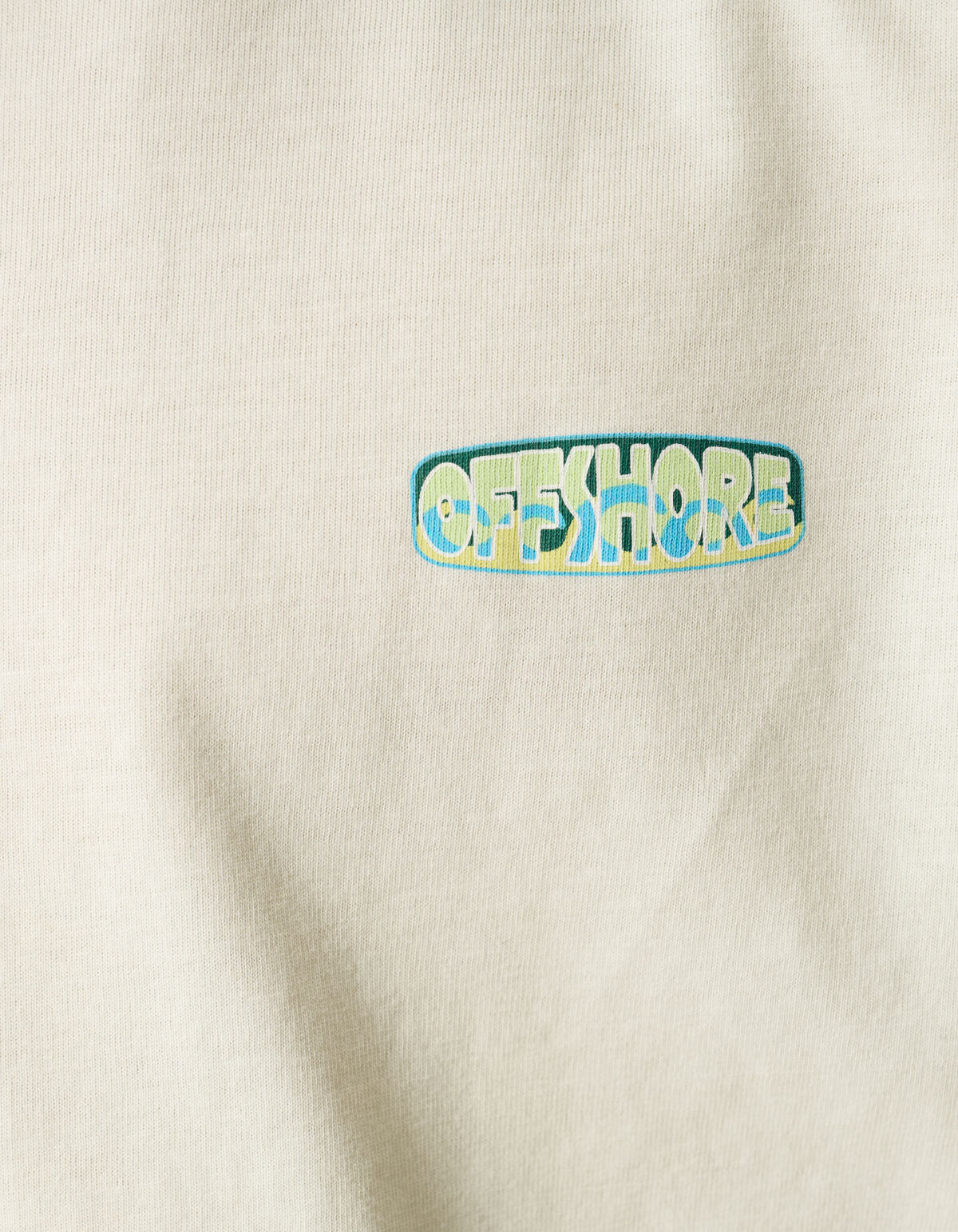 Offshore Artwork T-shirt Off White SHOEBY BOYS