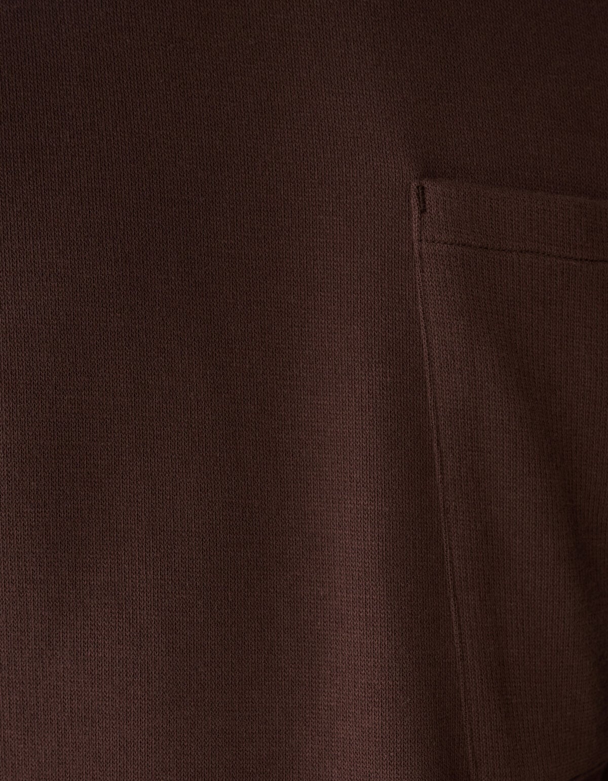 Cord-T-Shirt mit Taschen, dunkelbraun SHOEBY MEN