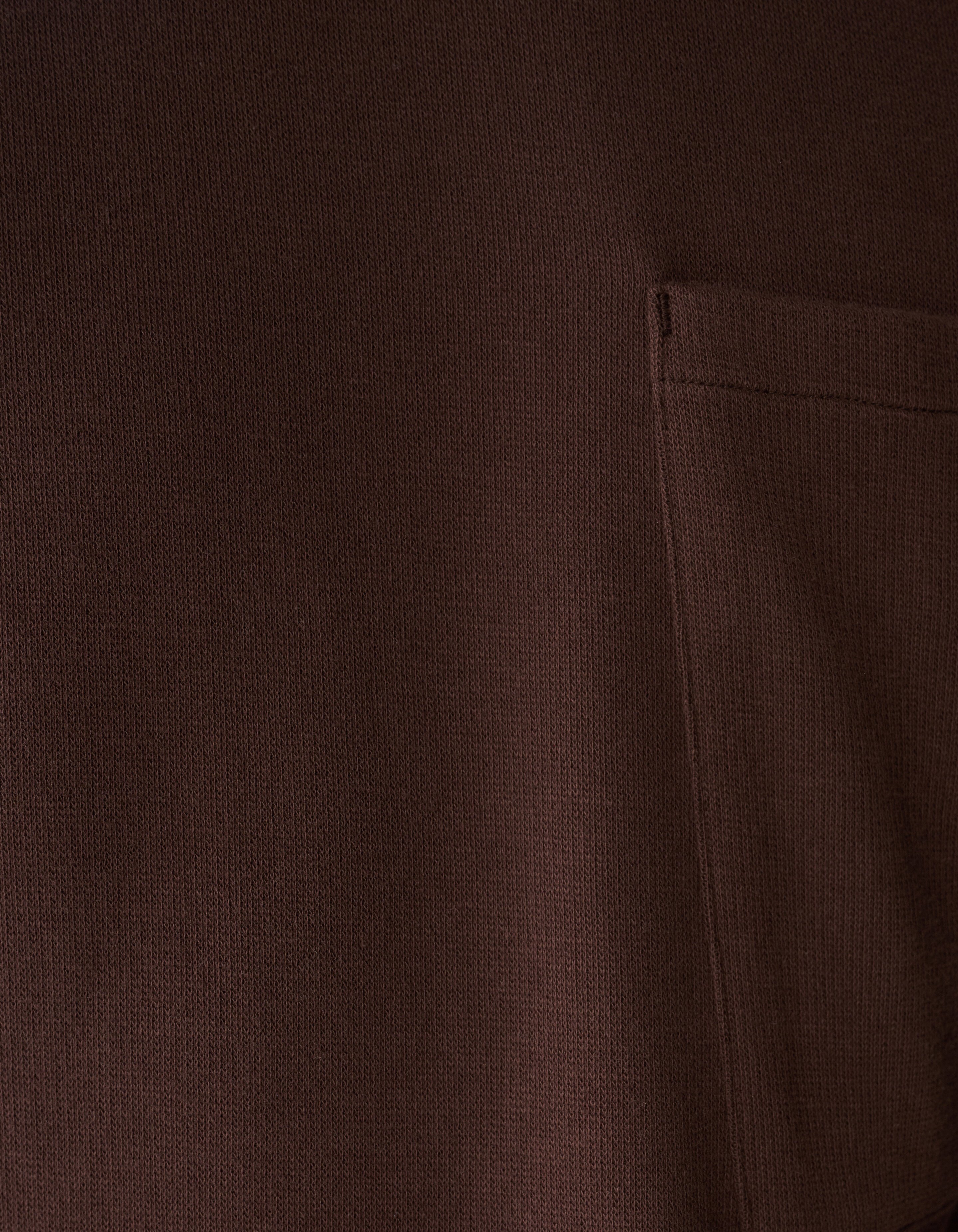 Cord-T-Shirt mit Taschen, dunkelbraun SHOEBY MEN