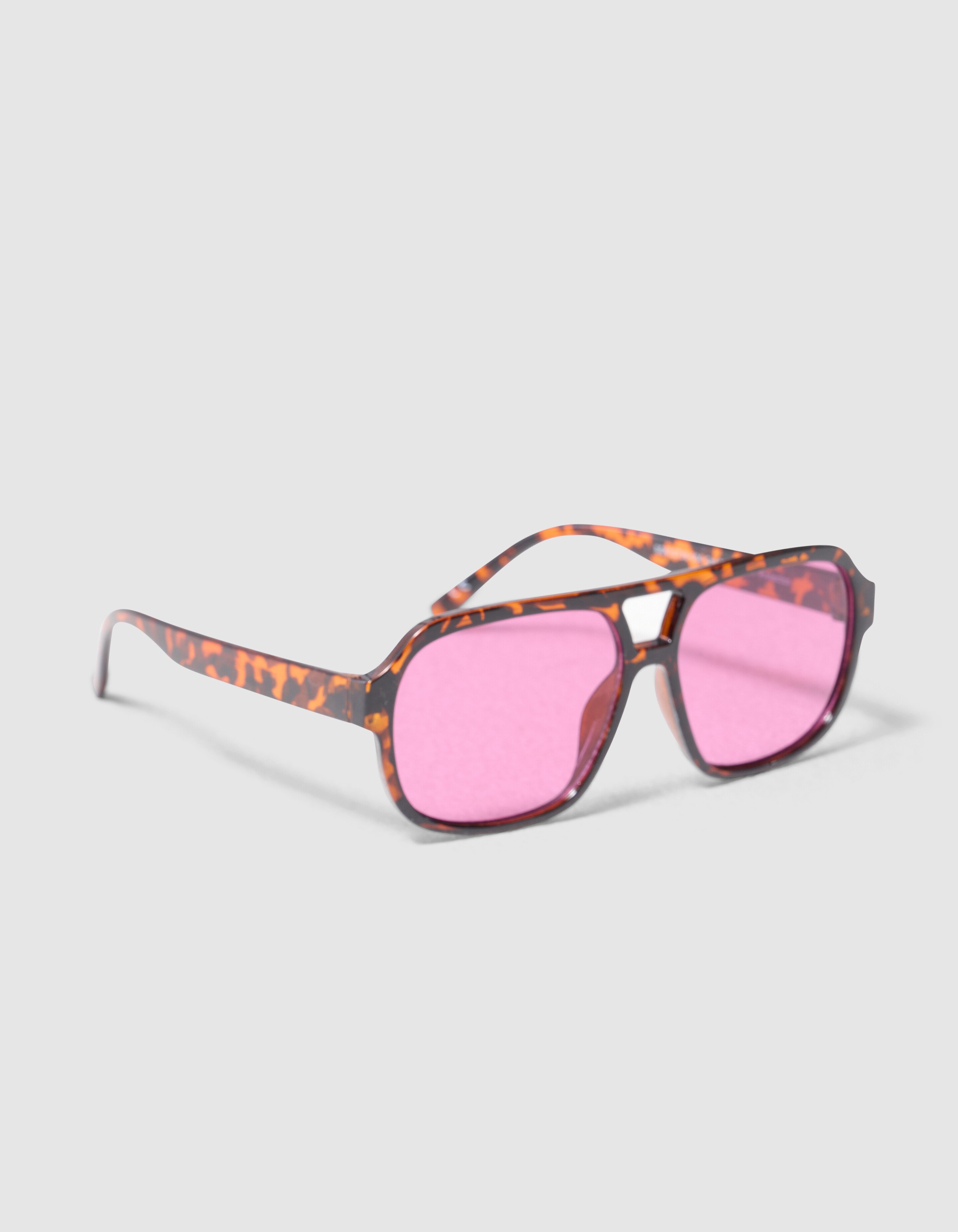 Aviator Sonnenbrille Rosa/Braun SHOEBY GIRLS