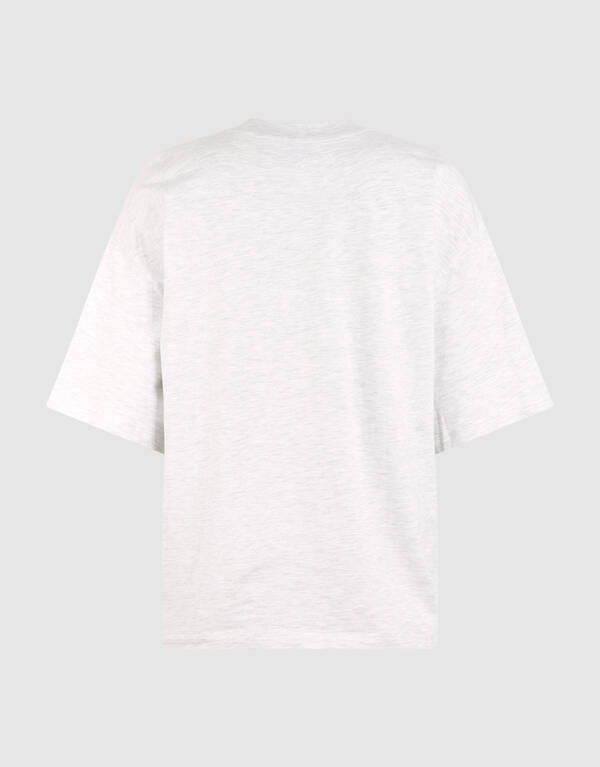 Magazin Artwork T-Shirt Hellgrau SHOEBY WOMEN