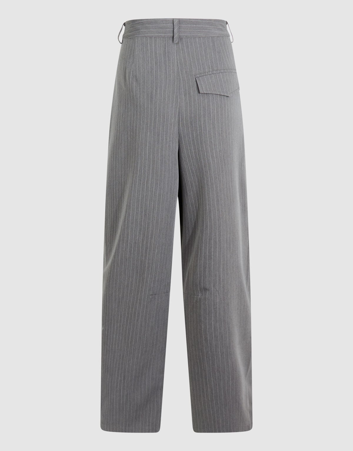 Nadelstreifen-Faltenhose Dunkelgrau SHOEBY WOMEN