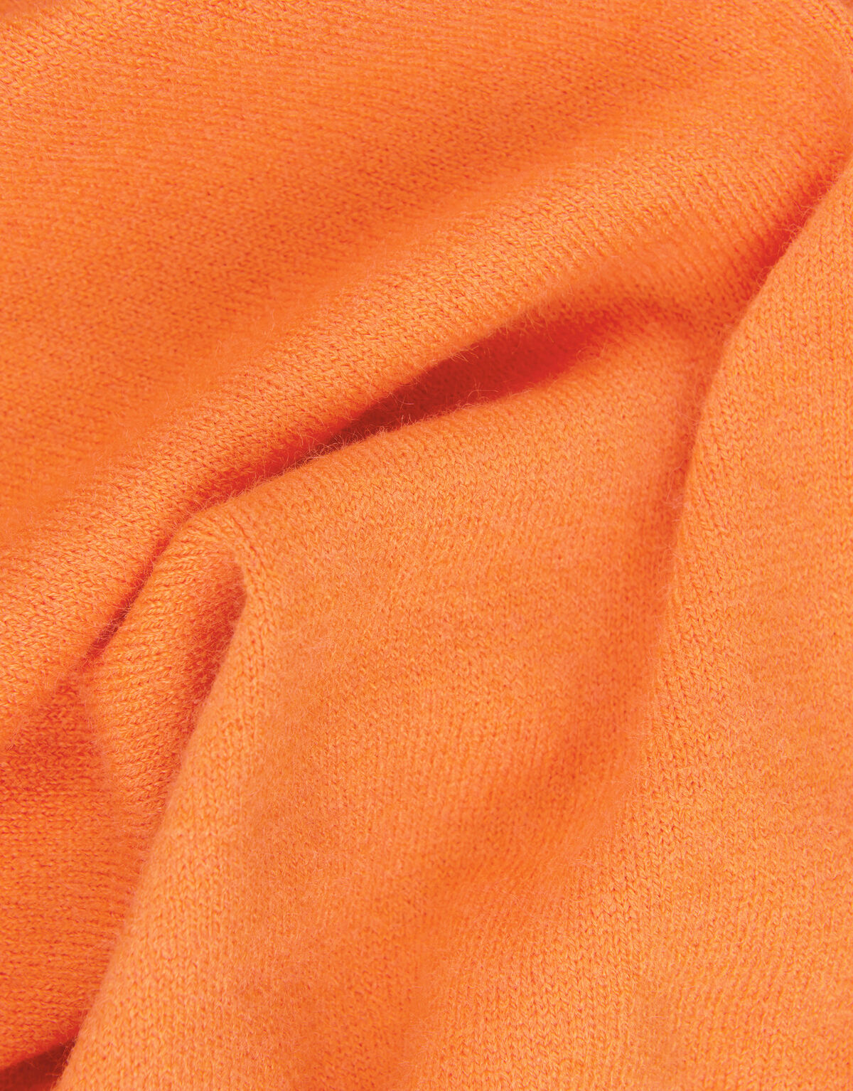 Stricktop mit V-Ausschnitt Orange EKSEPT