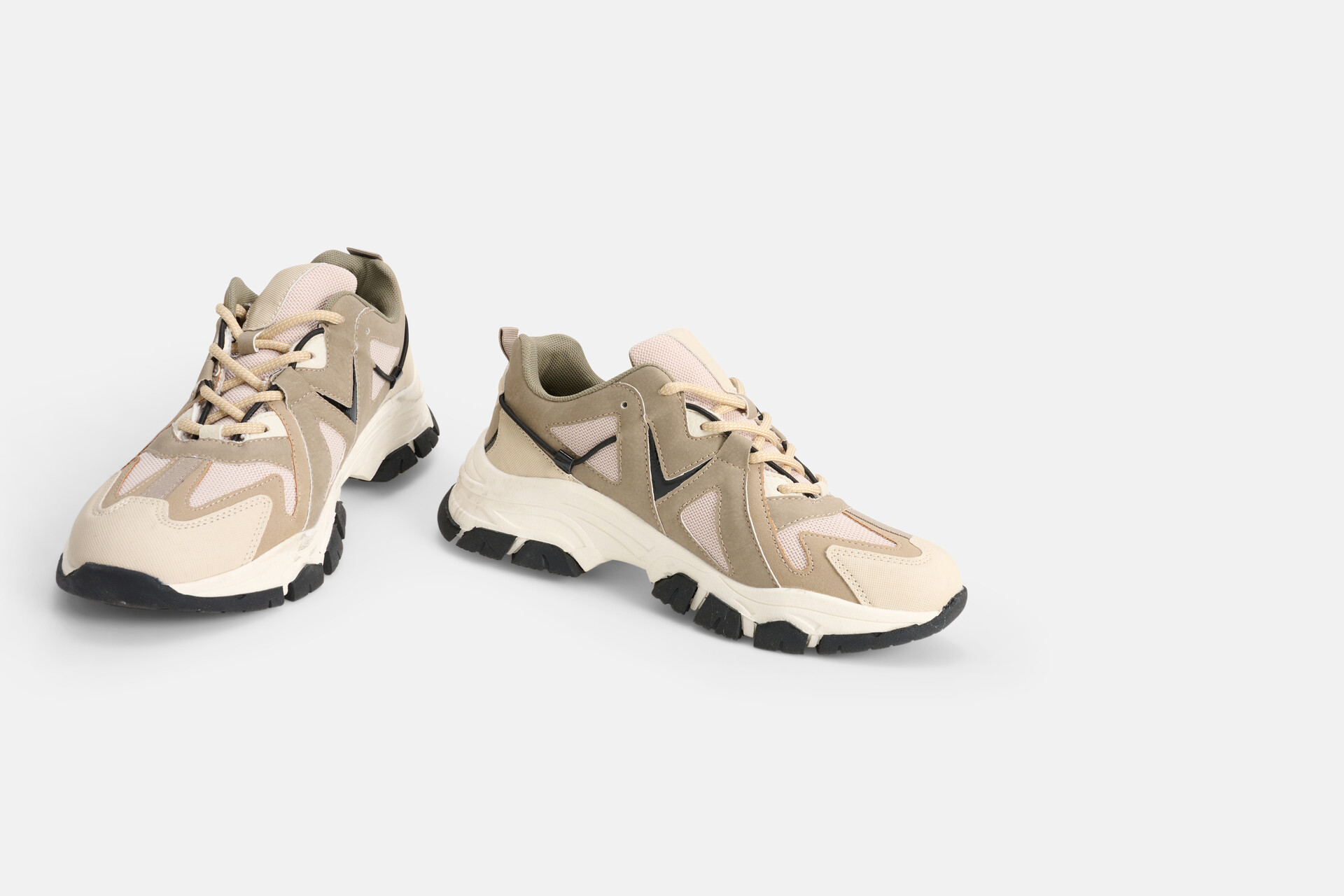 Chunky Sneakers Beige SHOEBY SHOES