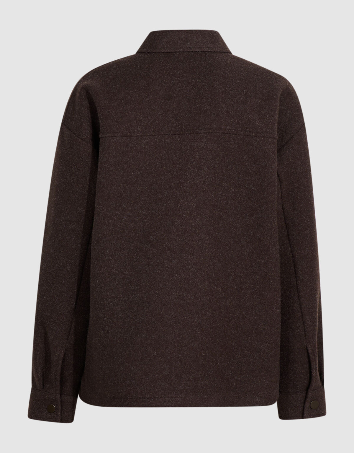 Felt Overshirt Dunkelbraun SHOEBY BOYS