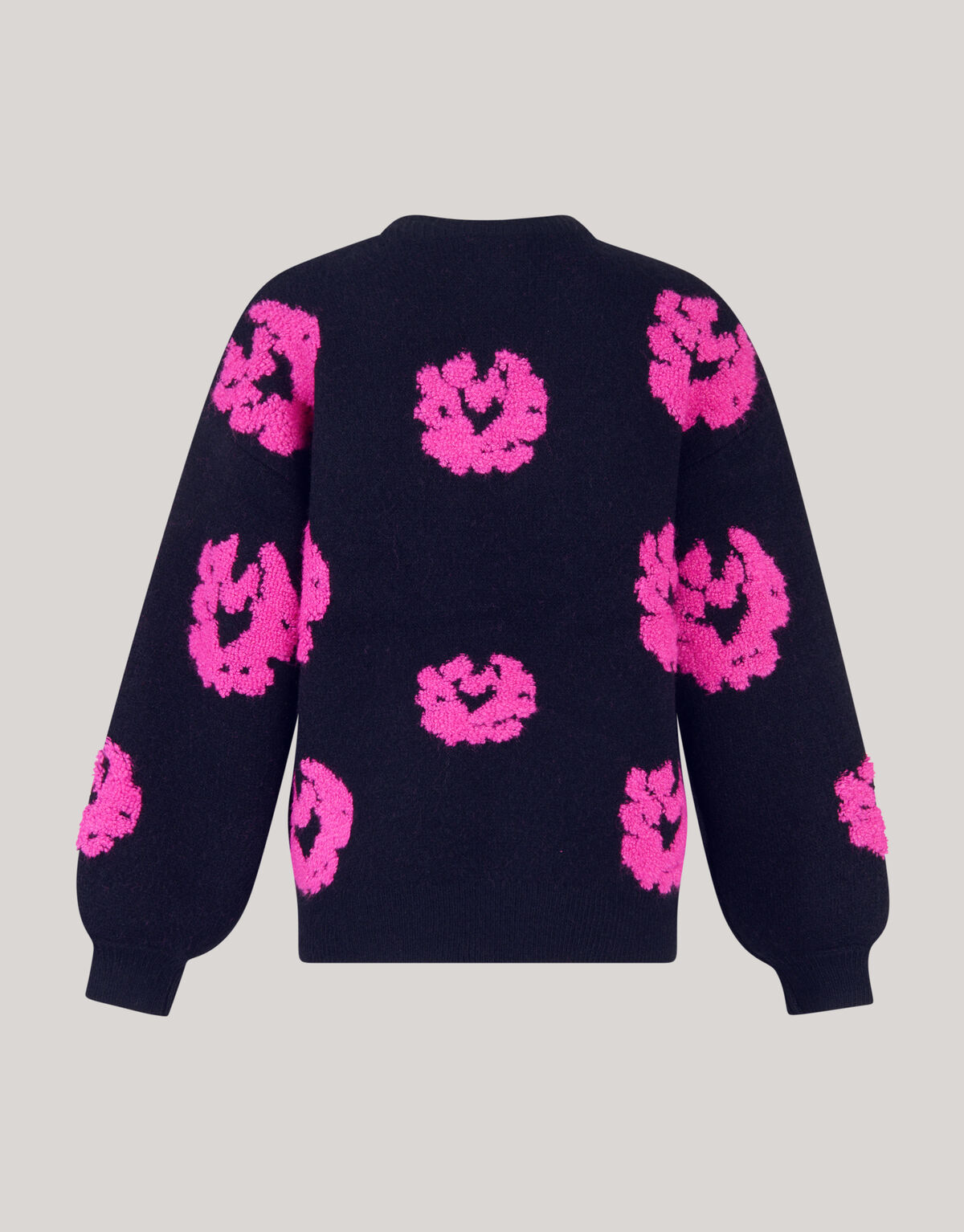 Kontrast-Pullover Schwarz SHOEBY WOMEN